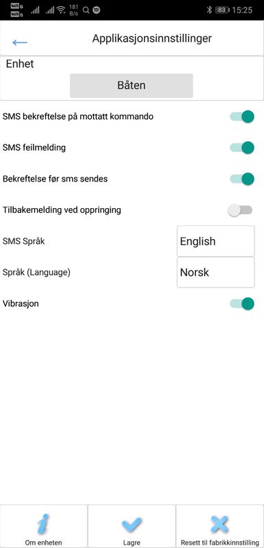 Autoterm 4G modem m/APP styring