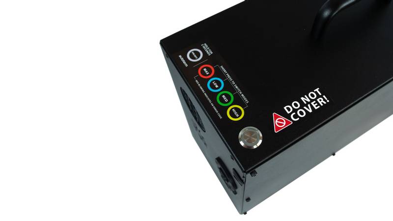 Bærbar 2 KW Autoterm m/batteri og lader og tank